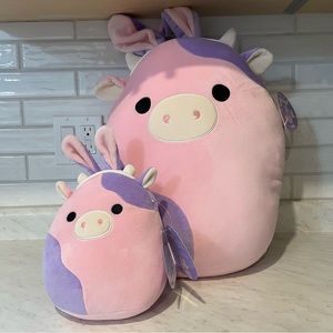 Patty the Easter Cow Squishmallow Bundle